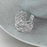 DAIIIBABYYY  -  Irregular Hollow Geometric Rings For Women Couples New Trendy Personality Simple Creative Design Party Jewelry Gifts