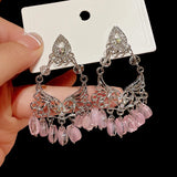 DAIIIBABYYY  -  Love resin earrings European and American fashion luxury earrings
