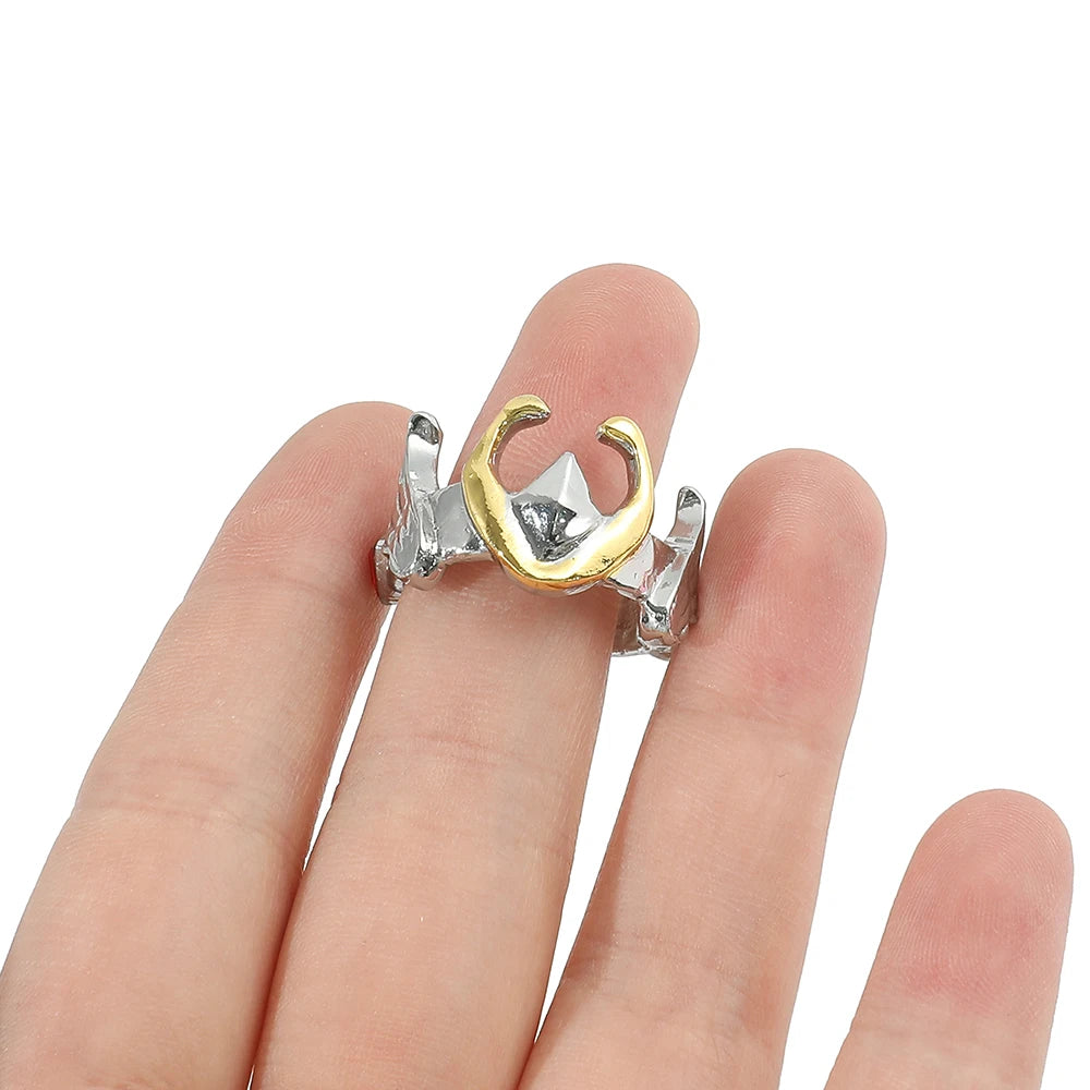 DAIIIBABYYY  -  Anime Saint Seiya Knights of the Zodia Pegasus Cosplay Ring Unisex Adjustable Alloy Cartoon Rings Jewelry Accessories Props Gift