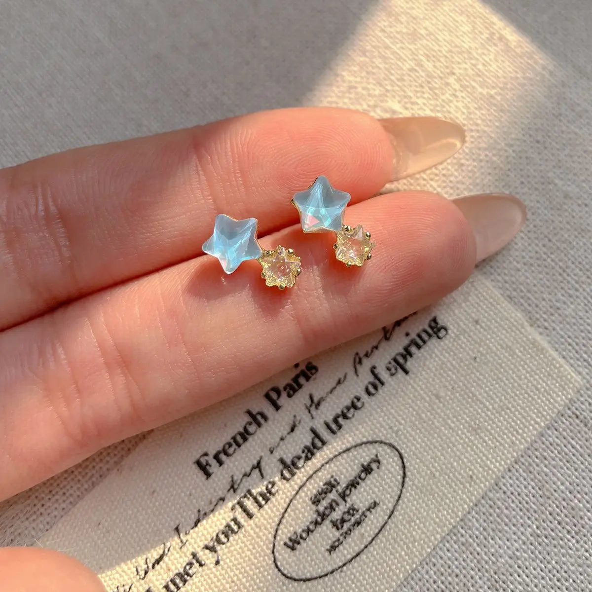 DAIIIBABYYY  -  Girls White Zircon Bow-knot Pearl Drop Earrings for Women Korean Fashion Sweet Cute Bow Stud Earring Luxury Jewelry Gift