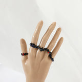 DAIIIBABYYY  -  Gothic Style Metal Set Rings Fashion Jewelry Open Ring for Men Jewelry Trendy Finger Ring Women Accessories Friend Gifts