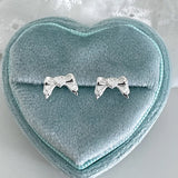 DAIIIBABYYY  -  Design Sweet Cool Style Bow Knot Earrings for Women Simple Korean Bow Earings Piercing Elegant Y2K Jewelry Gifts Dropshipping