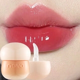 Daiiibabyyy Mirror Water Lip Gloss Lip Glaze Waterproof Moisturizing Long Lasting Liquid Lipstick Sexy Red Lipgloss Lips Makeup Cosmetics