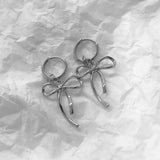 DAIIIBABYYY  -  Flower Glazed Earrings Clear Crystal Texture Paired Unique Cute Colorful Earrings Sweet Trendy Delicate Earrings Women's Jewelry