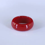DAIIIBABYYY  -  New Trendy Big Round Acrylic Resin Rings Sets For Women Geometric Colorful Finger Ring For Girls Party Fashion Jewelry