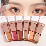 Daiiibabyyy Double Color Glitter Eye shadow Stick Pencil Eyeshadow Makeup Waterproof Bicolor Shimmer Cosmetics Beauty Makeup Tool