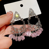 DAIIIBABYYY  -  Love resin earrings European and American fashion luxury earrings
