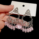DAIIIBABYYY  -  Love resin earrings European and American fashion luxury earrings