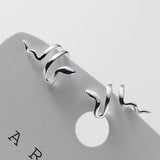 DAIIIBABYYY  -  Punk Animals Clip Earrings for Women Man Exquisite Snake Fake Piercing Ear Cuff Without Holes Faux Clip on Earcuff Earrings