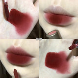 Daiiibabyyy Long Lasting Matte Nude Brown Liquid Lipstick Waterproof Non-Stick Cup Sexy Red Velvet Lip Tint Lip Gloss Lips Makeup Cosmetics