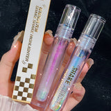 Daiiibabyyy 1PCS Diamond Glitter Liquid Eyeshadow Highlighter Lying Silkworm Shiny Brightening Makeup Waterproof Lasting Women Beauty Tools
