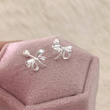 DAIIIBABYYY  -  Design Sweet Cool Style Bow Knot Earrings for Women Simple Korean Bow Earings Piercing Elegant Y2K Jewelry Gifts Dropshipping