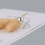 Daiiibabyyy 925 Sterling Silver Ring for Women Girl Adjustable Temperament Bead Best Friend Party Rock Jewelry Dropship Wholesale