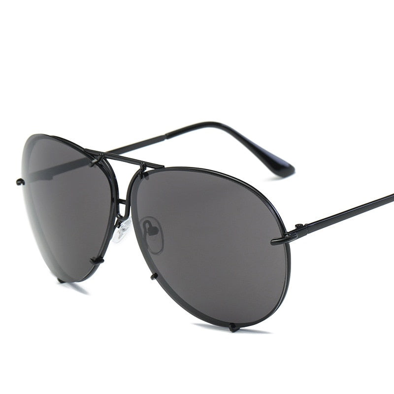 Big Brand design Aviation sunglasses Men fashion shades mirror female Sun Glasses women eyewear metal frame sunglasses sunshade