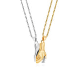2Pcs Hold Hands Magnetic Couple Necklace Lovers Hand In Hand Pendant Necklace for Women Men Fashion Jewelry Gift 2022 New Trend daiiibabyyy