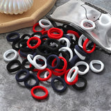 60/100pcs/Set Girls Nylon Rubber Bands Elastic Hair Bands Hair Accessories Children Ponytail Holder Headband Kids Ornaments Gift daiiibabyyy