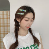2PCS/Set Flower Shape Metal Hairpin Female Popular Summer Fashionable Likable Multi-color Tulip Clip Simple Daily Pretty Jewelry daiiibabyyy