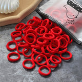 60/100pcs/Set Girls Nylon Rubber Bands Elastic Hair Bands Hair Accessories Children Ponytail Holder Headband Kids Ornaments Gift daiiibabyyy