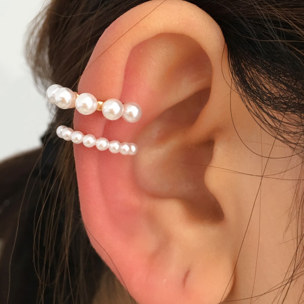 Bohemian NO Piercing Crystal Rhinestone Ear Cuff Earrings for Women Wrap Stud Clip Earrings Girl Trendy Earrings Jewelry Bijoux daiiibabyyy