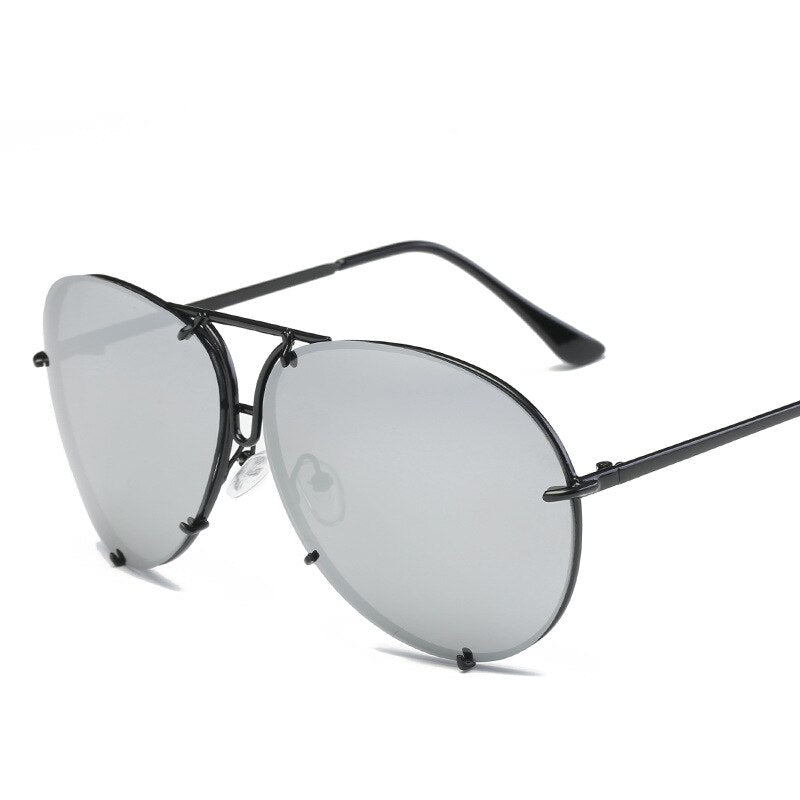 Big Brand design Aviation sunglasses Men fashion shades mirror female Sun Glasses women eyewear metal frame sunglasses sunshade