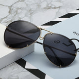 Big Brand design Aviation sunglasses Men fashion shades mirror female Sun Glasses women eyewear metal frame sunglasses sunshade