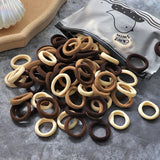 60/100pcs/Set Girls Nylon Rubber Bands Elastic Hair Bands Hair Accessories Children Ponytail Holder Headband Kids Ornaments Gift daiiibabyyy