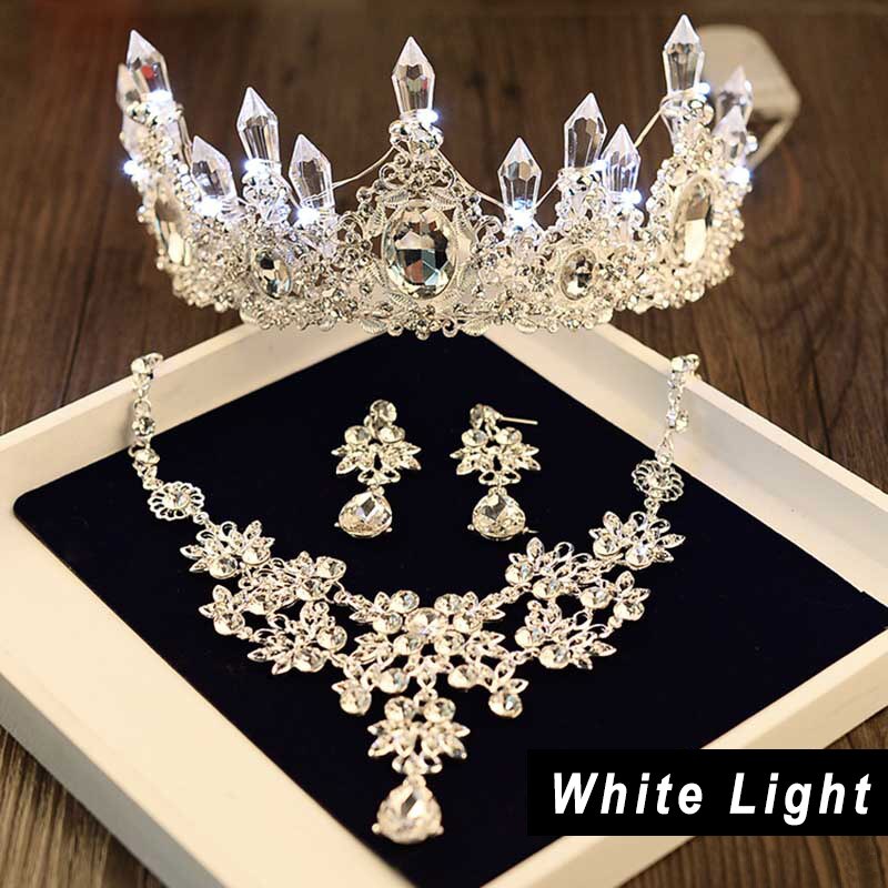Baroque King Princess Bridal Wedding Crown Bride Big Crystal Gold Tiaras and Crowns Birthday Pageant Quinceanera Crowns daiiibabyyy