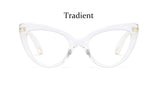 Cat eye glasses frame ladies fashion Brand designer eye glasses frames for women Sexy Oversized Metal Frame Lady Eyewear