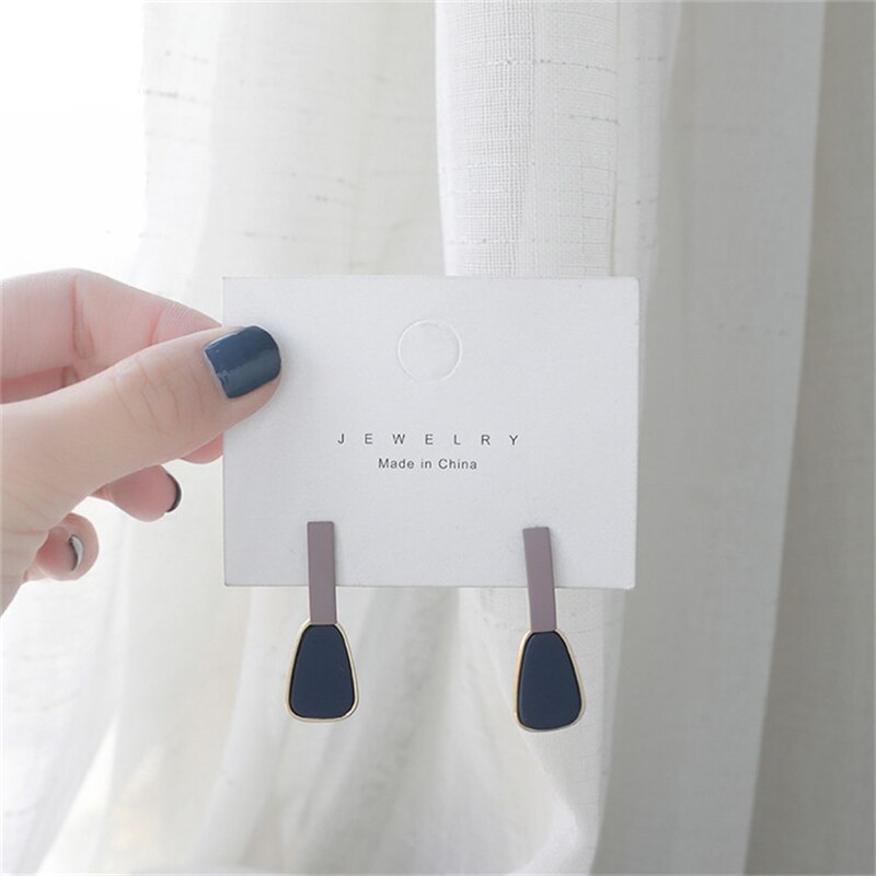 2022 South Korea new simple earnail personality geometric irregular earring pendant fashion woman for earring party gifts daiiibabyyy