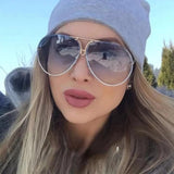 Big Brand design Aviation sunglasses Men fashion shades mirror female Sun Glasses women eyewear metal frame sunglasses sunshade