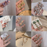 Alloy Earrings for Women Fashion Long retro Tassel Jewelry Pearl Earrings Jewelry accessories Wholesale daiiibabyyy