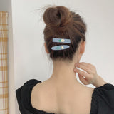 2PCS/Set Flower Shape Metal Hairpin Female Popular Summer Fashionable Likable Multi-color Tulip Clip Simple Daily Pretty Jewelry daiiibabyyy