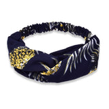 Bohemian Retro Print Turban Hairband Cross Turban for Girl Ladies Headband Hair Accessories daiiibabyyy