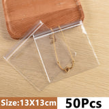 Anti-oxidation Jewelry Storage Bag Desktop Drawer Organizer Transparent Necklace Bracelet Ring Holder Jewelry Organizer Boxes daiiibabyyy