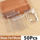 Anti-oxidation Jewelry Storage Bag Desktop Drawer Organizer Transparent Necklace Bracelet Ring Holder Jewelry Organizer Boxes daiiibabyyy