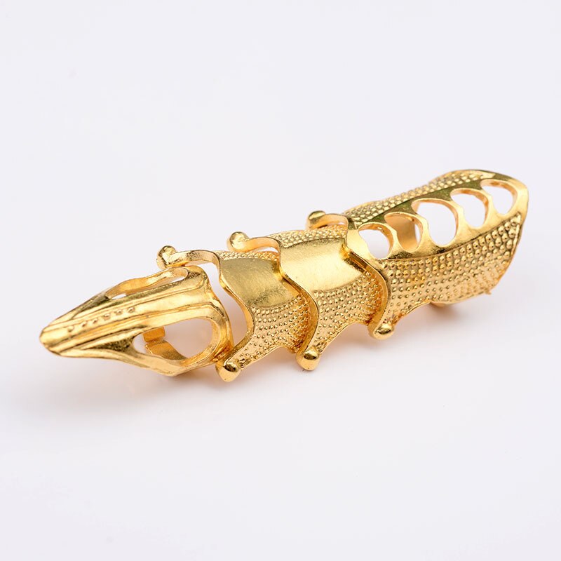 Adjustable Scorpion Ring For Men Punk Heavy Joint Rings Gothic Scroll Armor Knuckle Metal Crocodile Finger Rings Rock Jewelry daiiibabyyy