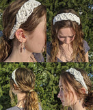 Hand Braided Hairband Elastic Headband Boho Cotton Rope Hairband Women Girl Hair Accessories Sports Hair Band