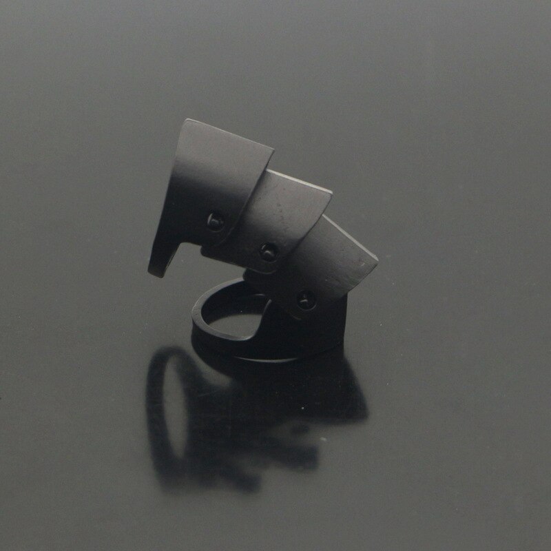 Adjustable Scorpion Ring For Men Punk Heavy Joint Rings Gothic Scroll Armor Knuckle Metal Crocodile Finger Rings Rock Jewelry daiiibabyyy