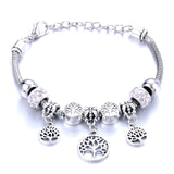 Antique Original Heart-Shaped buena suehe Charm Bracelets For Women Glass Beads Brand Bracelet & Bangle DIY Jewelry Gifts daiiibabyyy