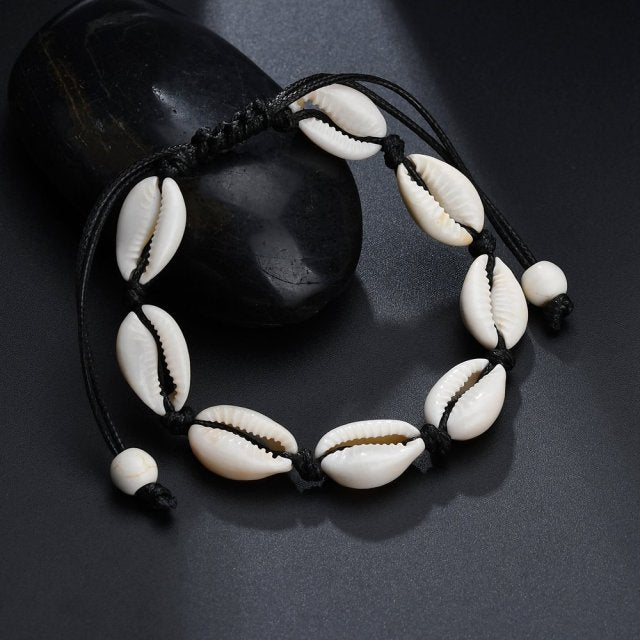 Bohemia Natural Shell Anklets for Women Foot Jewelry Summer Beach Barefoot Bracelet Ankle on Leg Chian Ankle Strap Accessories daiiibabyyy