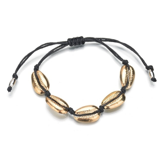 Bohemia Natural Shell Anklets for Women Foot Jewelry Summer Beach Barefoot Bracelet Ankle on Leg Chian Ankle Strap Accessories daiiibabyyy