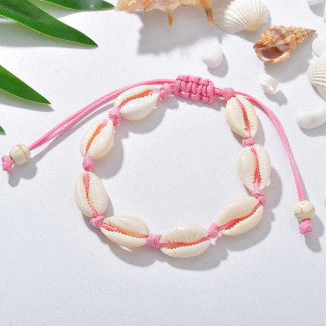 Bohemia Natural Shell Anklets for Women Foot Jewelry Summer Beach Barefoot Bracelet Ankle on Leg Chian Ankle Strap Accessories daiiibabyyy