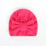 BalleenShiny Warm Baby Hats For Boys&Girls Infant Lovely Bowknot Hats Baby Bonnet Beanie Turban Head Accessories Kids Gifts daiiibabyyy