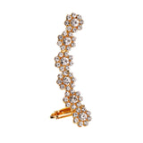 Bohemian NO Piercing Crystal Rhinestone Ear Cuff Wrap Stud Clip Earrings For Women Girl Trendy Earrings Jewelry Bijoux daiiibabyyy