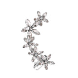 Bohemian NO Piercing Crystal Rhinestone Ear Cuff Wrap Stud Clip Earrings For Women Girl Trendy Earrings Jewelry Bijoux daiiibabyyy