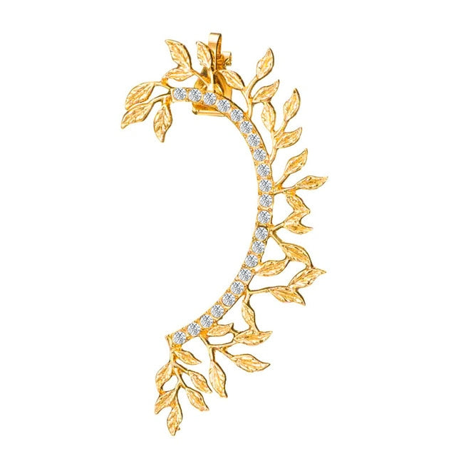 Bohemian NO Piercing Crystal Rhinestone Ear Cuff Wrap Stud Clip Earrings For Women Girl Trendy Earrings Jewelry Bijoux daiiibabyyy