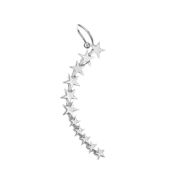 Bohemian NO Piercing Crystal Rhinestone Ear Cuff Wrap Stud Clip Earrings For Women Girl Trendy Earrings Jewelry Bijoux daiiibabyyy