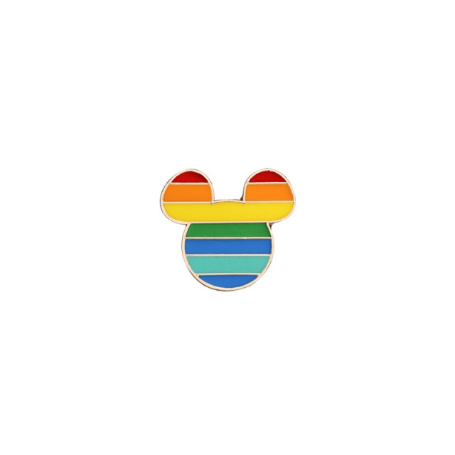 9 Style LGBT Design Rainbow Creative Heart Yeh Finger Pin Brooch Metal Pins Badge Denim Enamel Lapel Jewelry Gift women unsix daiiibabyyy