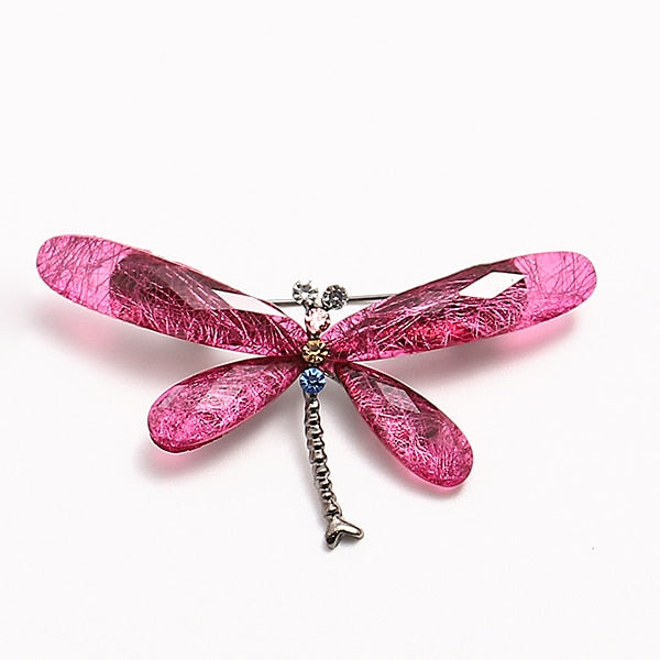 Animal Brooch Pins For Women Bling Rhinestone Bee Spider Brooches Dragonfly Brooches Pin Jewelry Wedding Party Bijoux Best Gift daiiibabyyy