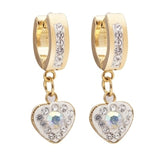 Yunkingdom 32 Pairs Different Style Fashion Geometric Stainless Steel Small Circle Hoop Earrings for Womens Girls Punk Jewelry daiiibabyyy